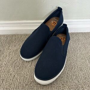 Sperry SeaCycled Crest Twin Gore‎ Canvas Sneaker Navy Size 11